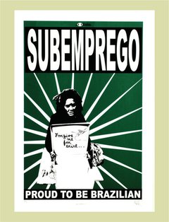 " Subemprego " Gravura do Artista - Walter Nomura " Tinho " - comprar online