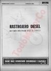 Boletín de información técnica RASTROJERO 42HP y 52HP Diesel
