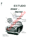 Manual de taller Peugeot 403