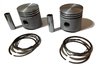 Pistones aros y pernos Isard T 700 Royal 2 cil. / Pistons set with rings and pins Goggomobil T 700 2 cyl.
