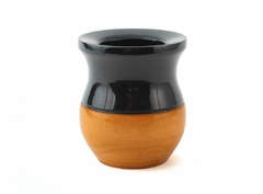 mate de madera canela vitrifacdo con logo