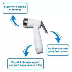 Gatilho Para Ducha Higienica Fabrimar Tigre Branca - comprar online