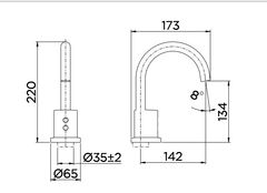 torneira Docoleletric mesa lavat. ref:00218106 - comprar online