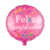 Globo feliz cumpleaños rosa 45cm - comprar online