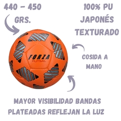 PACK X 3 UNIDADES NARANJAS - PELOTAS FUTSAL NRO. 4 MEDIO PIQUE - FORZA FUTSAL - en internet