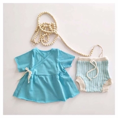 Remera Emilia Aqua