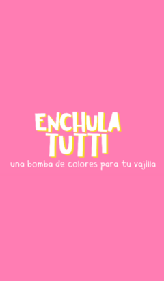 ENCHULATUTTI - Set para 2 tazas - Say Ilustracion