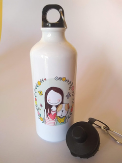 Botellita de aluminio personalizada - tienda online