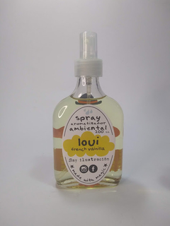 Spray aromatizador ambiental LOUI - french vainilla - comprar online