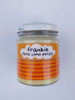 Vela FRANKIE - Feliz como perdiz - comprar online