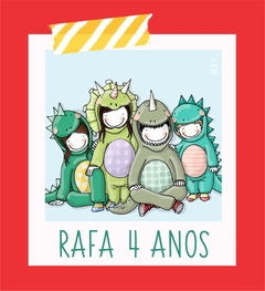 Ilustracion personalizada FAMILIAR (hasta 4 personajes) - comprar online