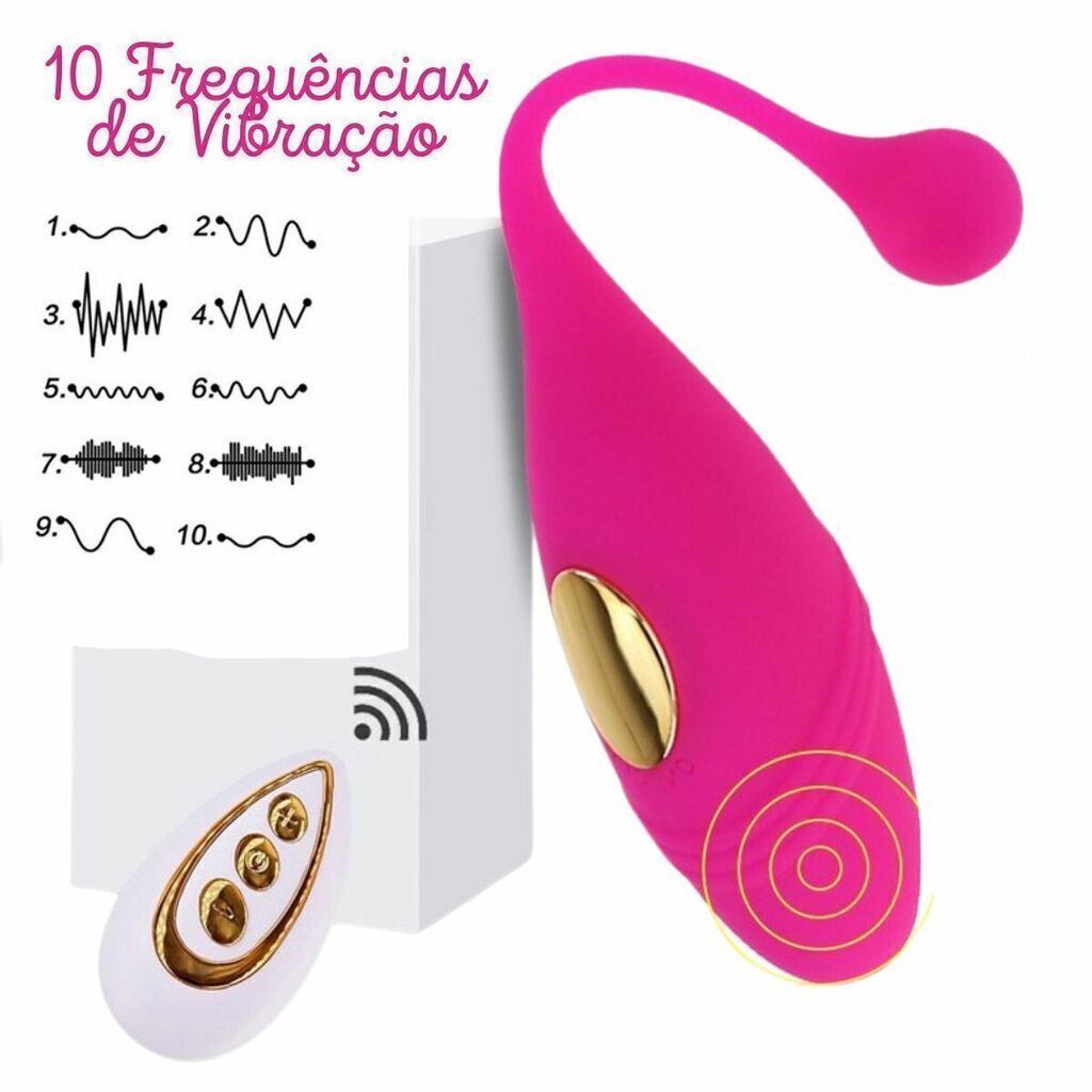 Vibrador Ovo Para Mulheres Controle Remoto Sem Fio Ponto G