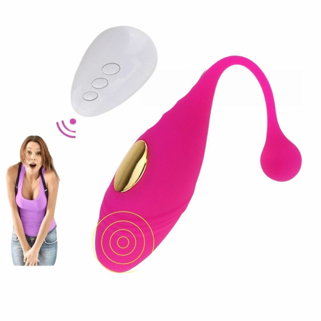 Vibrador Ovo Para Mulheres Controle Remoto Sem Fio Ponto G