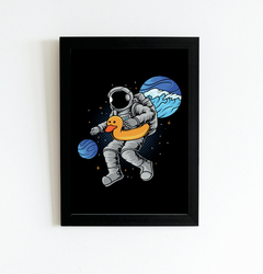 Quadro Astronauta com bóia - comprar online