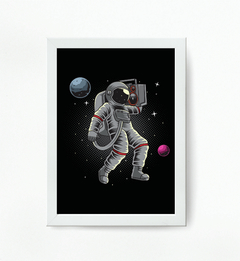 Quadro Astronauta com som - comprar online