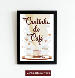 Quadro Cantinho do Café