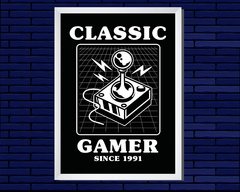 Quadro Classic Gamer - comprar online