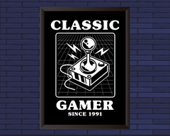 Quadro Classic Gamer na internet