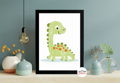 Quadro Infantil Dinossauro - comprar online