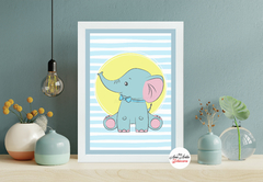 Quadro Infantil Elefante