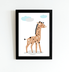 Quadro Infantil Girafa na internet