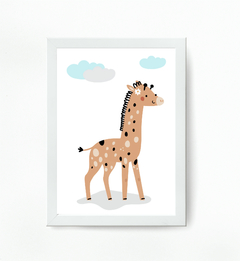 Quadro Infantil Girafa