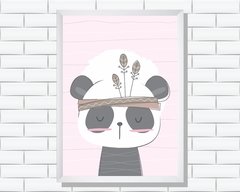 Quadro Panda Boho - comprar online