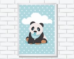 Quadro Panda na internet