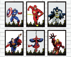 Quadros Super Heróis