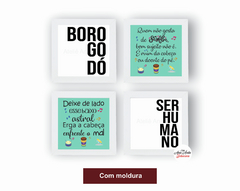 Quadros Borogodó Ser Humano Samba - comprar online