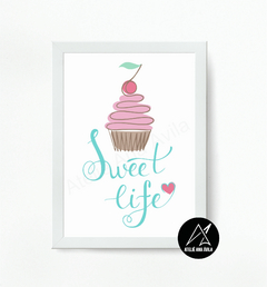 Quadro Sweet Life Vida doce