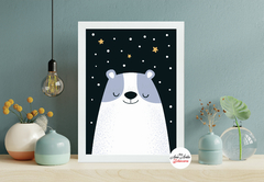 Quadro Quarto Infantil Urso