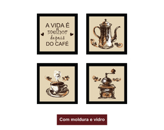 Quadros Café Cozinha Cantinho do café - comprar online