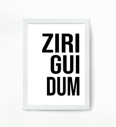 Quadro Ziriguidum - comprar online
