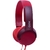 Fone Oex Teen HP303 Vermelho Com Fio e com Microfone