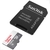 Cartão De Memória Micro SD 128GB Com Adaptador Sandisk Ultra