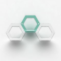 Estante Poraloid Hexa - comprar online