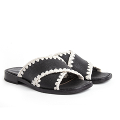 SANDALIA ZUECO ARICA NEGRO - comprar online