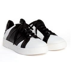 ZAPATILLA TATI BLANCO C/NEGRO - comprar online