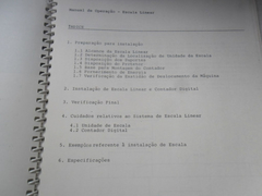 Manual De Instalação Mitutoyo Escala Linear -- 0509 - comprar online