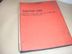 Manual Auctor Cnz Aut. 40a / 460 Cnz Espanhol -- 0703 - Celiza Máquinas