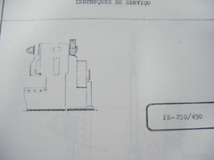 Manual Prensa Mecânica Grafica Pe 250/450  -- 0922 Cc