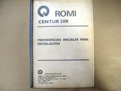 Manual Torno Romi Centur 30r - Em Inglês / Por -- 1613 na internet