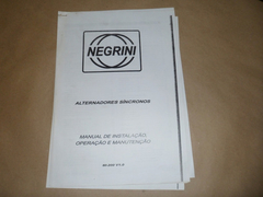 Imagem do Manual Do Alternadores Síncronos Negrini / -- 0028 Cct