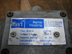 Motovibrador Vimot 0,25 Cv 180kg  1450/1750rpm 220v--50588cv na internet