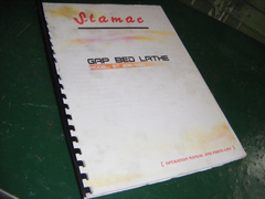 Manual Do Torno Stamc St205/1000 Em Inglês -- 0686 Cc - loja online