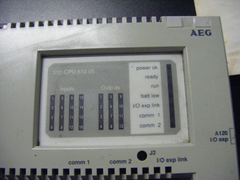 Comando Clp  Aeg  Modicom Micro 110  Cpu 612-00 -- 50637 Cv - loja online