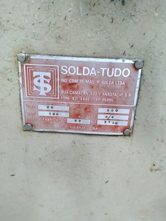 Eletroforja Indutor - Solda Tudo 30 Kva 220 V / -- 51168 Clt - comprar online