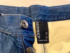 Calça Jeans Alpinestars - Com painéis em Kevlar - Seminova - Tamanho US36/EU52 - Código: 1712 - loja online