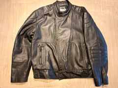 Jaqueta em couro - Seminova - Tamanho XL - Código: 1968 - comprar online